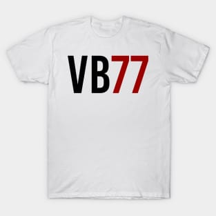 Valtteri Bottas 77 - Driver Initials and Number T-Shirt